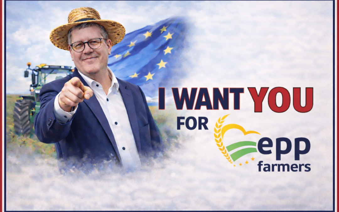 Noch bis 30. April bewerben: Stellenausschreibung Generalsekretär oder Generalsekretärin EPP Farmers