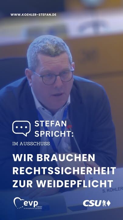 Heute im Agrarausschuss zur anstehenden Anpassung der Öko-Verordnung.
Für unsere bayerischen Ökobetriebe braucht es endlich Rechtssicherheit und eine praxistaugliche Lösung zur Weidepflicht. 
Wir brauchen stabile Rahmenbedingungen. Die sind aktuell aber noch nicht da! Bei uns haben bereits 300 Betriebe zurück zur konventionellen Landwirtschaft gewechselt beziehungsweise werden mittelfristig rückumstellen. Für mich geht das klar gegen das erklärte Ziel der EU, bis 2030  25 Prozent der landwirtschaftlichen Fläche in der EU ökologisch zu bewirtschaften. 

Mit unseren rund 11.900 Ökobetrieben und etwa 420.000 Hektar bewirtschafteter Ökofläche stehen wir an der Spitze Deutschlands. 
Damit das so bleibt, werde ich auch im weiteren Verlauf des Verfahrens für eine rechtssichere Lösung zur Weidepflicht kämpfen 🌱🇪🇺