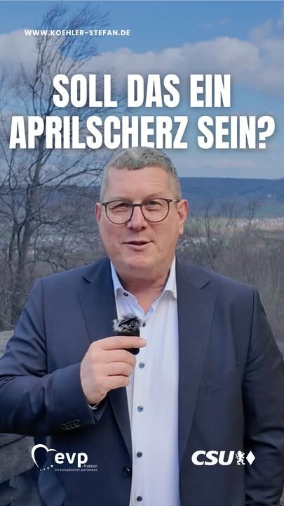 Aprilscherz 😉
Oder vielleicht doch nicht ganz?
Denn genau so fühlen sich viele EU-Regeln für unsere Landwirte an: zu bürokratisch, zu praxisfern.
Das muss sich ändern 🇪🇺🌾