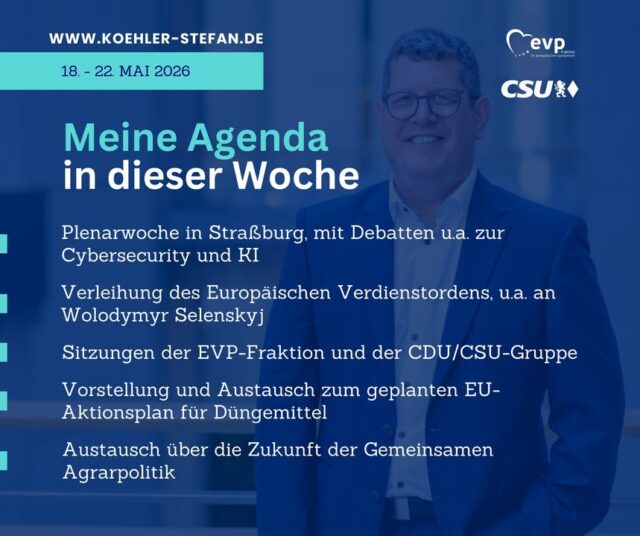 Guten Morgen aus Aschaffenburg ☀️
Heute geht es wieder nach Straßburg.
Ich wünsche euch allen eine erfolgreiche Woche.
