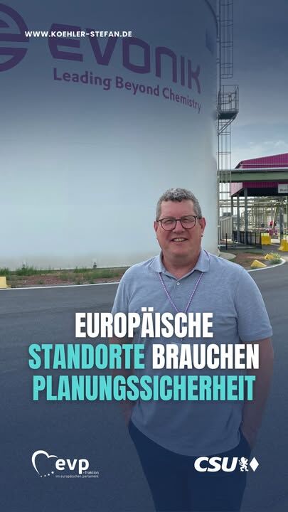 Gestern war ich bei Evonik in Antwerpen zu Besuch. Im Mittelpunkt standen die Herausforderungen für europäische Industriestandorte von verlässlichen Rahmenbedingungen bis hin zu Planungssicherheit für Investitionen und Innovationen 🏭🇪🇺