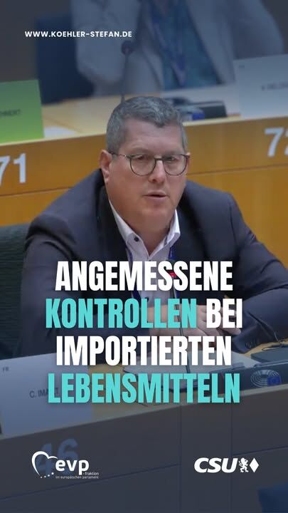 Wie werden importierte Lebensmittel in der EU kontrolliert und was passiert, wenn bei bestimmten Herkunftsländern Auffälligkeiten festgestellt werden?

Genau dazu habe ich am Montag bei der Kommission nachgehakt. Entscheidend ist, dass hohe Standards verlässlich kontrolliert werden und Auffälligkeiten konsequent berücksichtigt werden 🍖🇪🇺