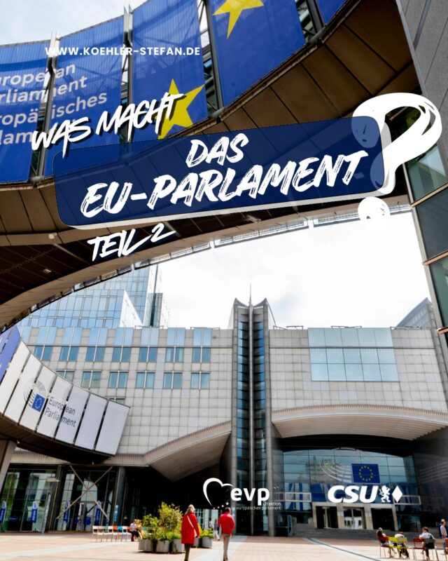Heute steigen wir noch etwas tiefer ein 🔎 Im zweiten Teil meiner Erklärserie erzähle ich euch, welche Aufgaben das Europäische Parlament im Zusammenspiel mit den anderen beiden EU-Institutionen übernimmt 🤝

Hättet ihr das gewusst? 💭Was soll ich euch als nächstes erklären? 
.
.
.
#stefankoehler #fuerslandunddieleut #gescheitepolitik #Europa #euparlament #ep #EuropäischesParlament #Unterfranken #Bayern #csu #evp #epp #cducsu #eu #europeanunion