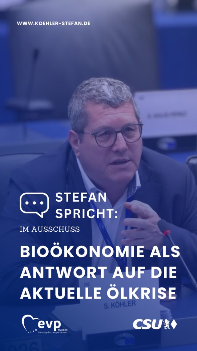 Im Rahmen der gestrigen Sitzung des Umweltauschusses habe ich Umweltkommissarin Jessika Roswall zum Biotech Act II befragt, und wollte von ihr wissen, wie wir die Bioökonomie entfesseln können, als Antwort auf die Ölkrise 🇪🇺🌱