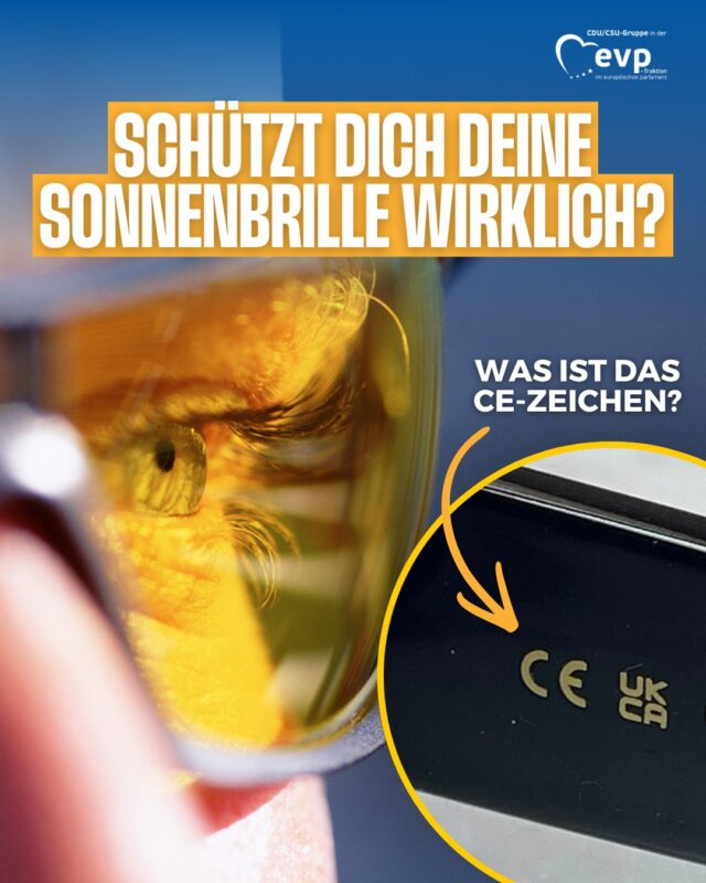 🇪🇺 Das CE-Zeichen ist einer der größten und stillsten Verbraucherschutz-Erfolge der EU.

Wenn du am Strand liegst, im Garten grillst oder in den Urlaub fliegst, schützt dich dieses EU-Recht. 🛡️

👉 Wie? Das erfährst du im Karussell.