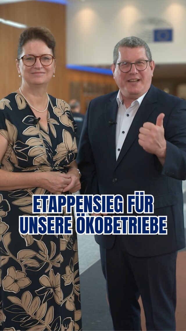 Weidehaltung gehört zum Ökolandbau 🌱🐄

Gleichzeitig brauchen unsere Betriebe praxistaugliche Lösungen, wenn strukturelle Bedingungen den Weidegang für einzelne Tiergruppen unmöglich machen.

Deshalb haben wir gemeinsam den Änderungsantrag 169 in die EU-Ökoverordnung eingebracht. 

Unser Ziel: Tierwohl sichern, Weidehaltung erhalten und verhindern, dass gut geführte Ökobetriebe allein wegen ihrer betrieblichen Voraussetzungen aus dem Ökolandbau gedrängt werden 🇪🇺

Jetzt geht es in die Trilogverhandlungen. Wir setzen auf die starke Unterstützung Deutschlands im Rat 🤝