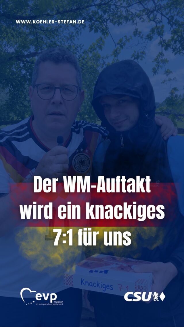 Jeder erinnert sich an das legendäre 7:1 von Belo Horizonte. Unvergessen sind Ausrufe wie „Gol da Alemanha!“ und natürlich die berühmte Prognose des jungen Mannes, der gerade aus dem Rewe kam: „Das wird ein knackiges 7:1 für uns.“ 

Heute trifft Deutschland mit Curaçao erneut auf eine Mannschaft aus Südamerika und ich tippe tatsächlich wieder auf ein 7:1 für die DFB-Elf 🇩🇪

Unterschätzen sollte man Curaçao allerdings nicht. Die Spieler wurden fast alle in den Niederlanden geboren und ausgebildet und bringen entsprechend viel Qualität mit 🇨🇼

Mal sehen, ob es heute wieder ein „knackiges 7:1“ wird ⚽🇩🇪
Was ist euer Tipp?