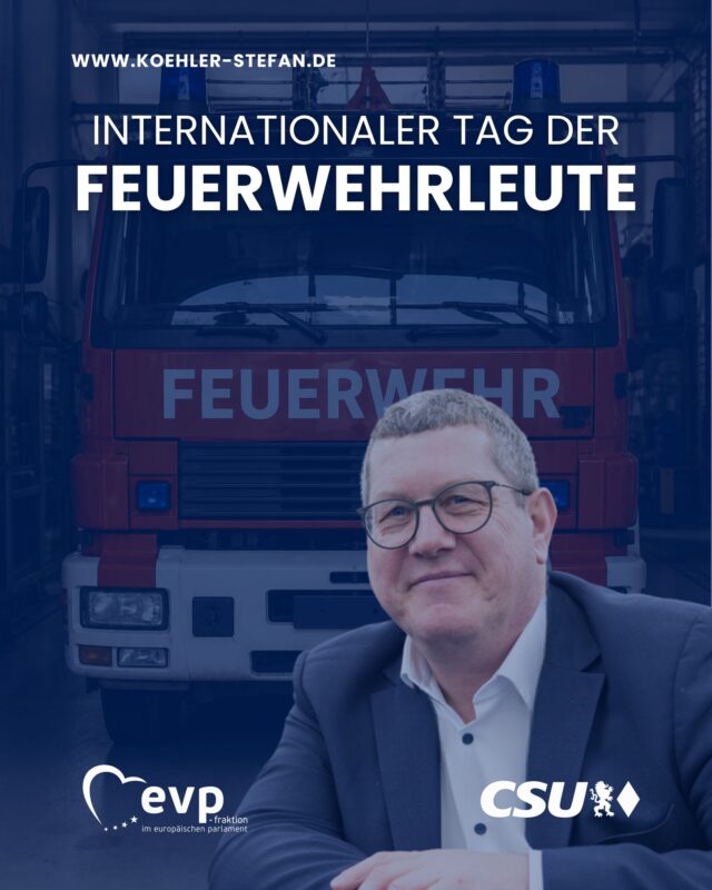Am 4. Mai denken viele an Star Wars. „May the Fourth“ ist ein Wortspiel auf „May the Force be with you“. Dabei ist es auch der Florianitag, der Gedenktag der Feuerwehrleute.

Die Feuerwehr steht für Einsatz, Verantwortung und Zusammenhalt. Dinge, die nicht selbstverständlich sind.

Es kann jeden treffen. Ob Feuer, Unfall oder Naturkatastrophe. Die Feuerwehr ist unverzichtbar und lebt vom Engagement vieler Ehrenamtlicher.

Ich war selbst rund 15 Jahre bei der Feuerwehr aktiv. Diese Zeit hat mich geprägt und mir gezeigt, was es heißt, füreinander einzustehen und Mitmenschen zu helfen.

Danke an alle, die jeden Tag bereit sind, für andere alles zu geben 🚒🇪🇺